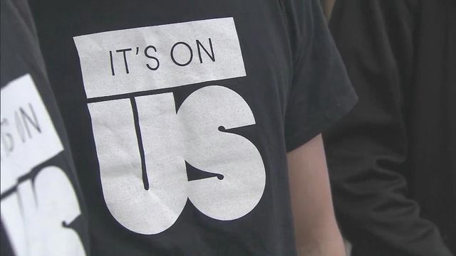 UNC students march to raise awareness about sexual assault