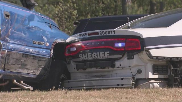 Mutli-county police chase ends in Wake County