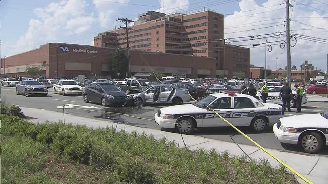 Durham police chase halted at Duke University Hospital