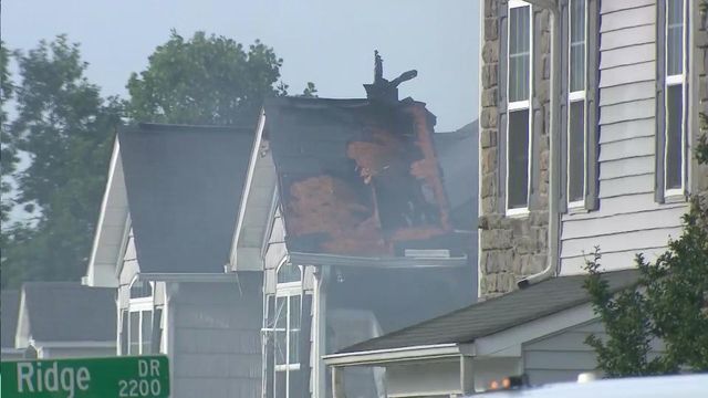 Fire destroys Raleigh duplex; three families displaced