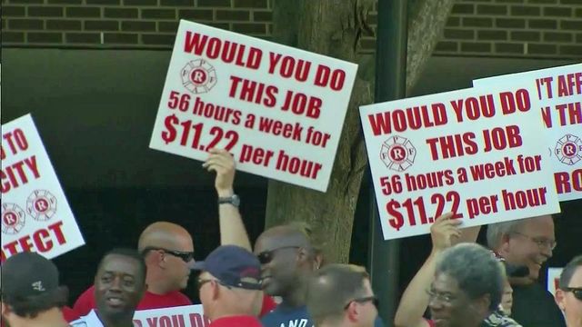 Raleigh firefighters, police unhappy with proposed pay increase