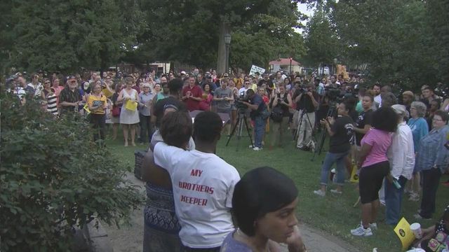 Moore Square vigil honors victims of police-involved shootings