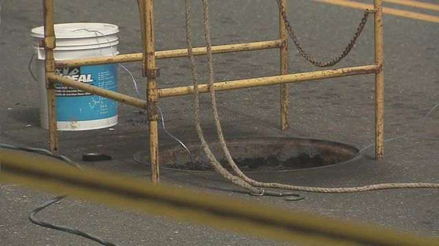 Electrical problem suspected in Durham manhole explosions