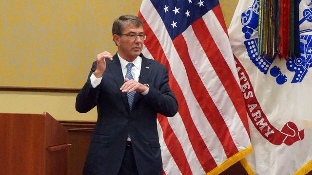 Defense secretary thanks Bragg troops, families for service