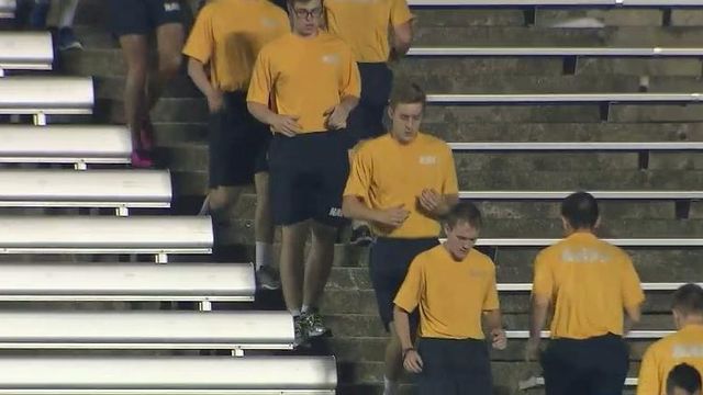 UNC students climb 2,076 steps for 9/11 victims, heroes