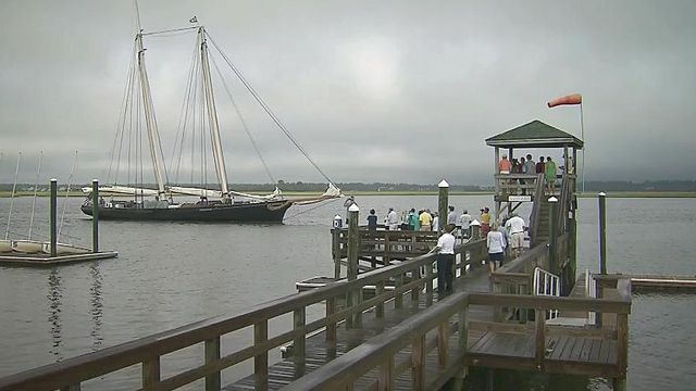 Historic sailboat makes stop in NC