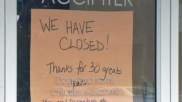 Despite booming business, Cameron Village shops shut down 
