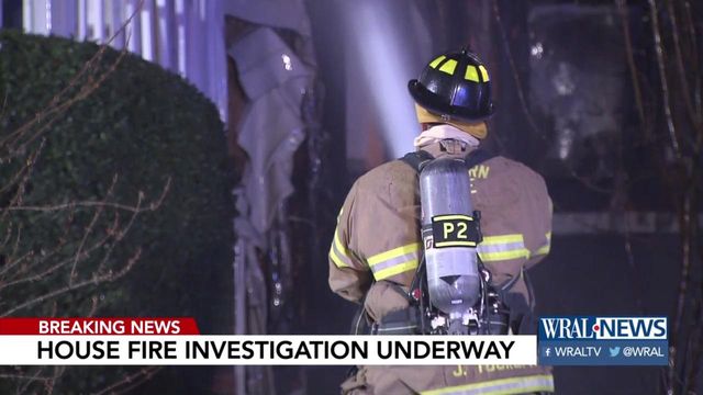 Early morning fire torches Raleigh home