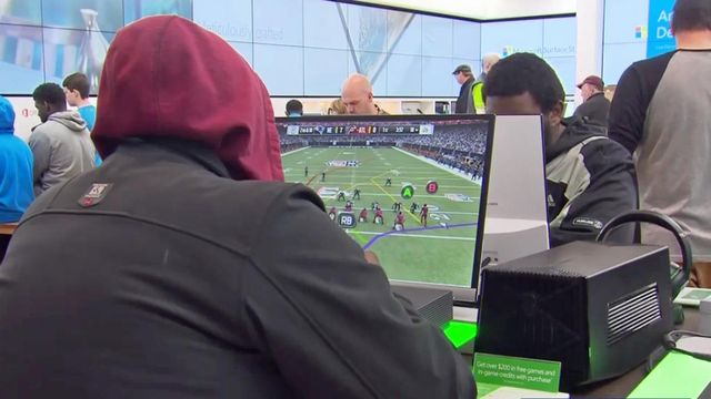 Durham PD, teens pair off for Madden tourney