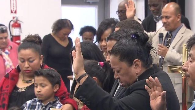 NAACP holds vigil against deportation of a pregnant woman