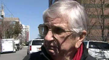 High rise owner grateful to escape nearby inferno