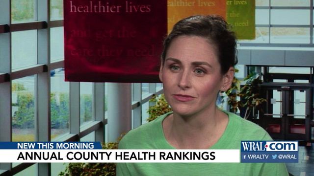 Wake, Orange counties ranked top two healthiest in NC