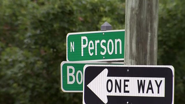 Person, Blount streets to narrow near downtown Raleigh
