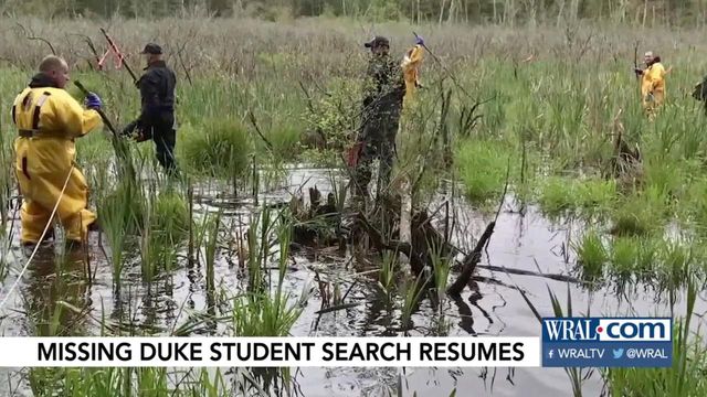 Police found missing Duke student's shoe, shirt near Massachusetts swamp