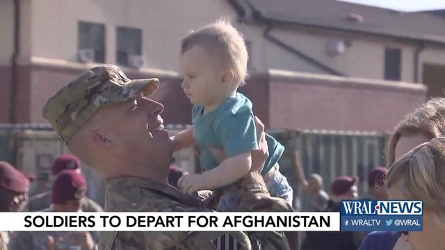 1,500 Fort Bragg soldiers deploy to Afghanistan