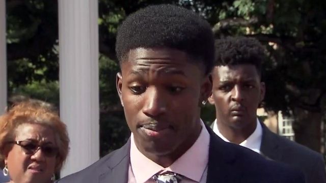 UNC football player on dropped sex charges: 'Thankful process is over'