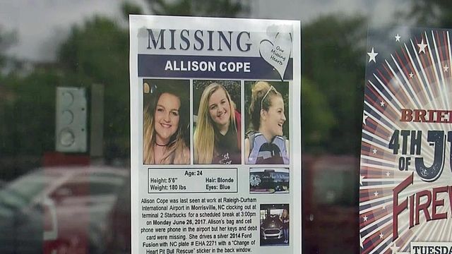 Friends continue search for Allison Cope