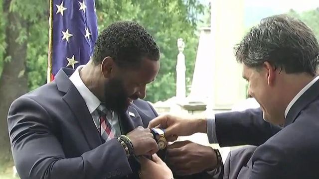 NCCU grad honored for actions during Va. park shooting  