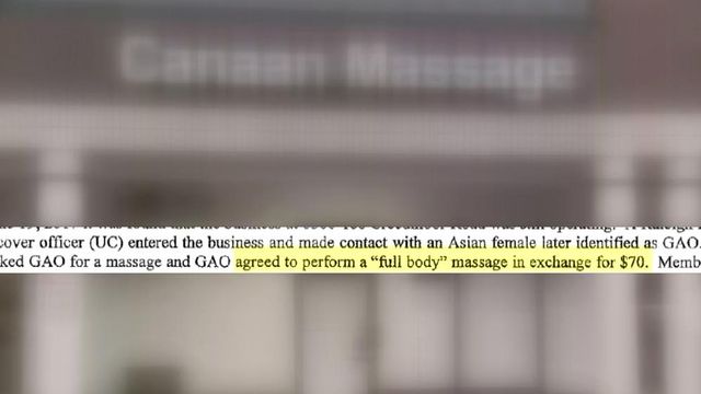 Raleigh massage parlor closed after police raid 