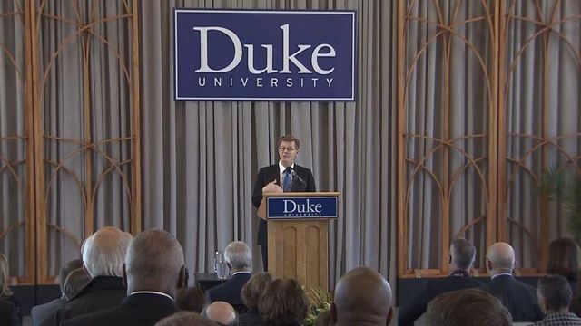 Duke University welcomes new president