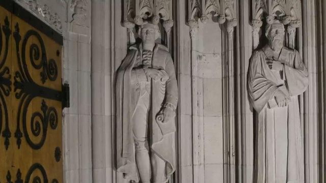 Duke University removes statue from chapel entrance 