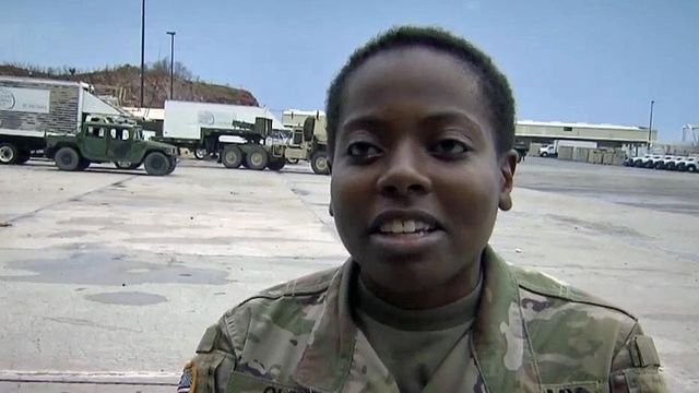 Fort Bragg troops arrive in St. Thomas to provide medical relief