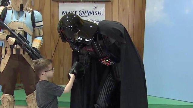 Boy has wish to meet Darth Vader, visit Disney granted