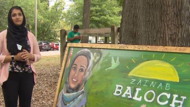 Slur painted on Raleigh candidate's sign inspires art, love