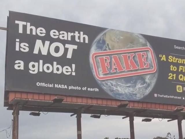 Flat Earth Sign