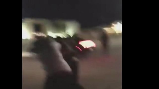 Raw Video: Fight at Fayetteville mall