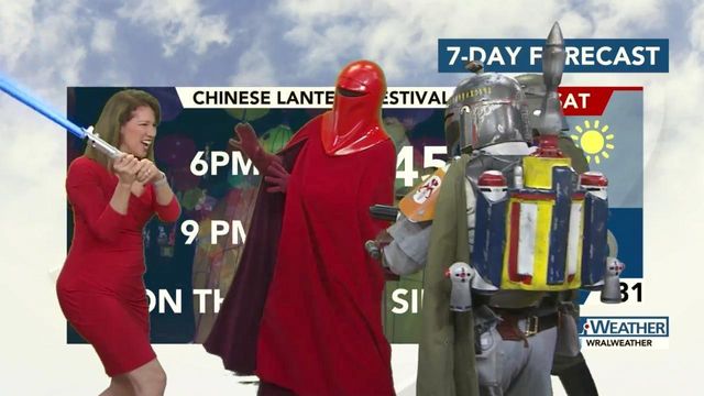 Elizabeth Skywalker fights off Empire invasion during 7-day forecast