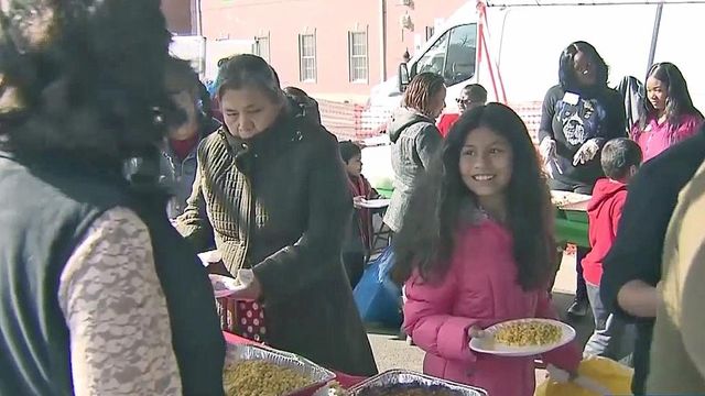 Durham Rescue Mission holds annual Christmas dinner, toy drive
