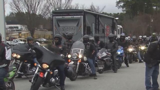 Bikers give back with Christmas toy drive