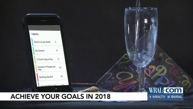 Apps for keeping New Year's resolutions