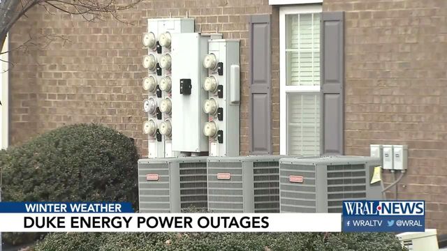 Raleigh residents wake up to power outages, frigid temps