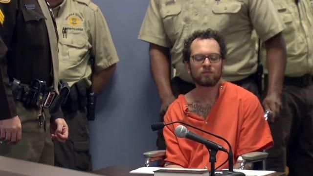 James Powell in court, Enfield quadruple homicide