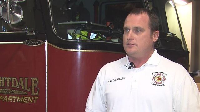 Knightdale firefighter recounts water rescue attempt