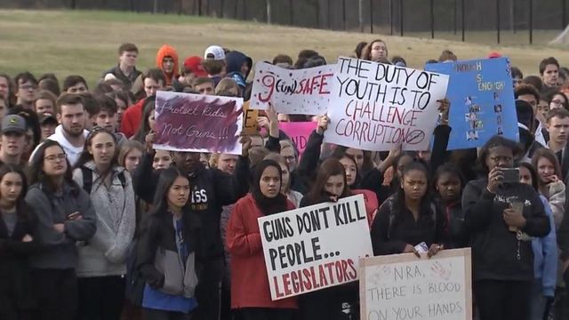 Apex Friendship High School: 'When children are attacked, we stand up and fight back'