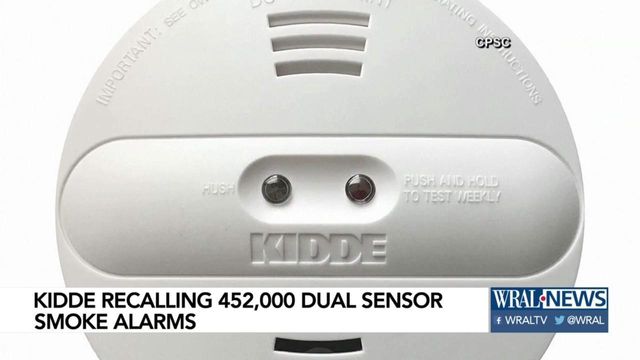 Kidde recalls 450,000 smoke detectors