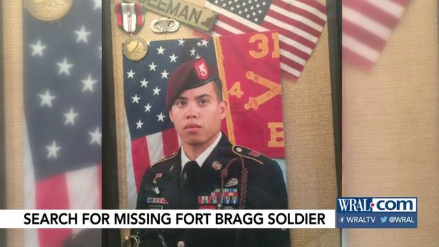 Police search for missing Fort Bragg soldier
