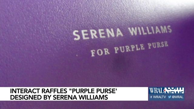 Interact to raffle off Purple Purse designed by Serena Williams