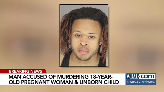 Man accused of murdering woman, unborn child