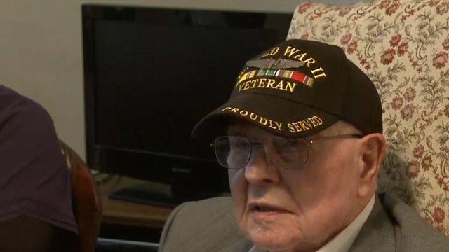 WWII veteran gets care, special memories at UNC Hospice