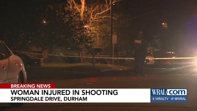 Woman hospitalized after Durham shooting