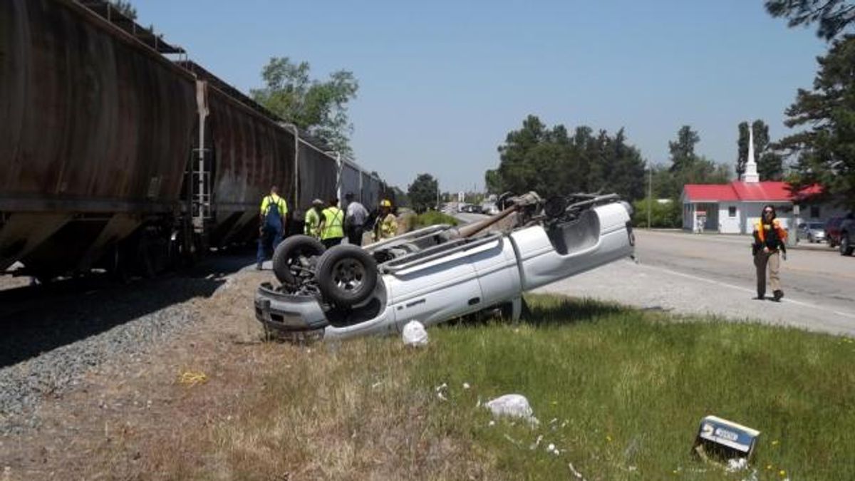 West End train crash