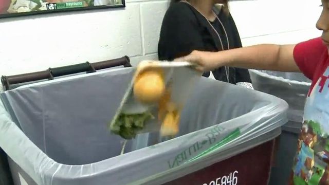 Program works to keep food, foam out of the trash 