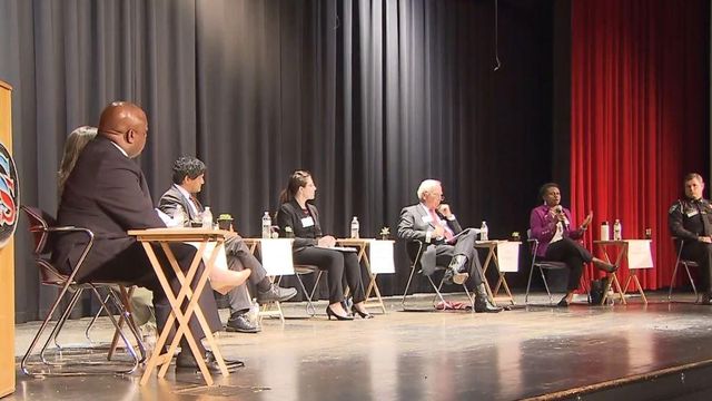 Sanderson High students call for action in NC town hall on mass shootings