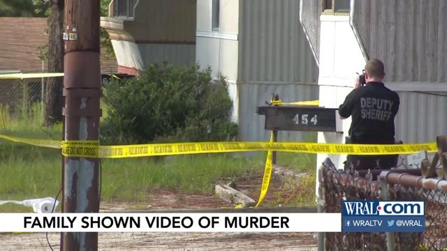 Family shown video of man's stabbing death