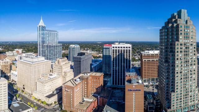 Raleigh skyline
