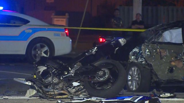 Motorcycle rider killed during crash in Fayetteville